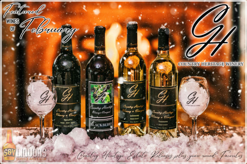 Fort Wayne's Featured Wine of the Month at S&V Liquors! On sale at all S&V Liquors stores across Fort Wayne, New Haven, Churubusco, Garrett, and Woodburn!