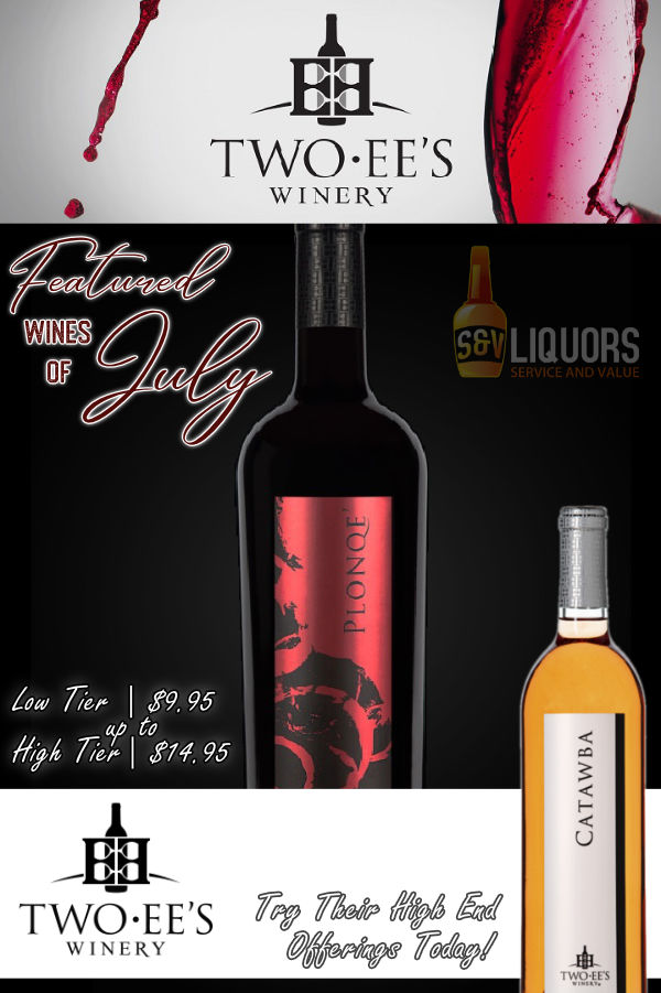 Fort Wayne's Featured Wine of the Month at S&V Liquors! On sale at all S&V Liquors stores across Fort Wayne, New Haven, Churubusco, Garrett, and Woodburn!