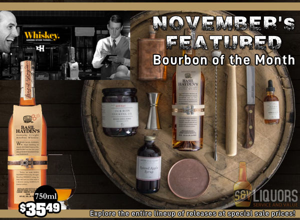 Fort Wayne's Featured Spirit of the Month at S&V Liquors! On sale at all S&V Liquors stores across Fort Wayne, New Haven, Churubusco, Garrett, and Woodburn!