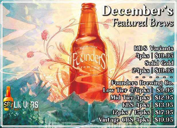 Fort Wayne's Featured Beer of the Month at S&V Liquors! On sale at all S&V Liquors stores across Fort Wayne, New Haven, Churubusco, Garrett, and Woodburn!